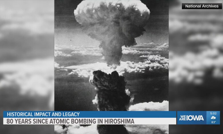 Marking 80 years since the atomic bomb was dropped on Hiroshima