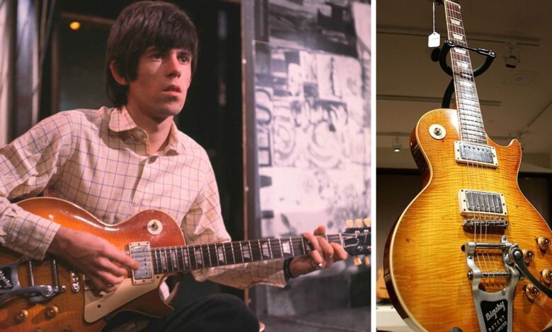 Met Museum refutes Rolling Stones stolen Les Paul claims | Guitar ...
