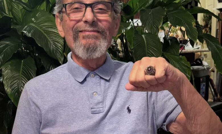 A Texas man is reunited with the class ring he lost 56 years ago : NPR