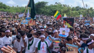 Rohingya refugees in Bangladesh demand safe return to Myanmar on ...