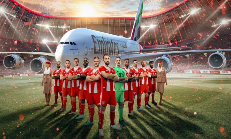 Emirates signs 7-year partnership with FC Bayern Munich