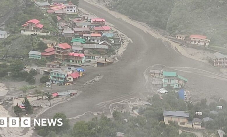 Dharali, Uttarakhand: Cloudburst triggers flash floods with dozens ...