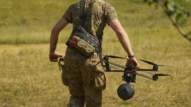 Fiber-optic drones new twist to Russia's war in Ukraine