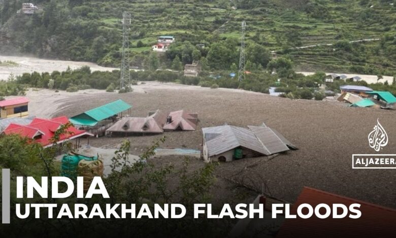 At least four dead, dozens missing as flash floods hit north India village