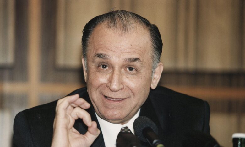 Ion Iliescu: Former Romanian President dies aged 95