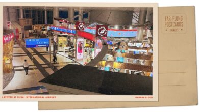 Greetings from the Dubai airport, where a long layover can also be ...