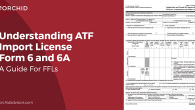 Understanding ATF Import License Form 6 and 6A
