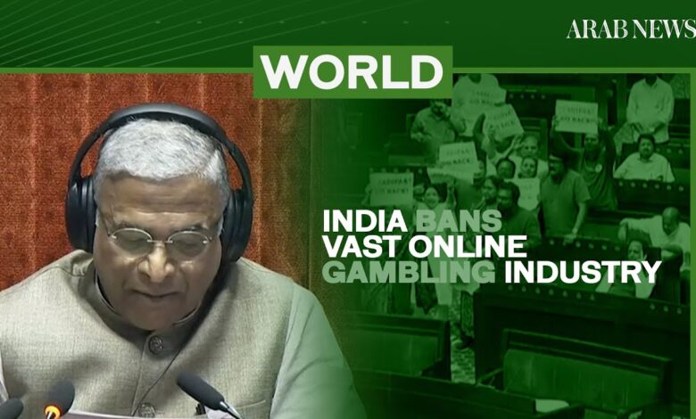 India bans vast online gambling industry | Arab News