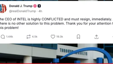 Trump Pressures Intel CEO to Resign Over China Ties