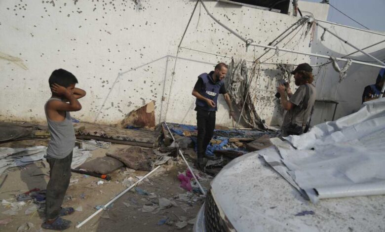 Israeli strike kills journalists in Gaza City, worsening media ...