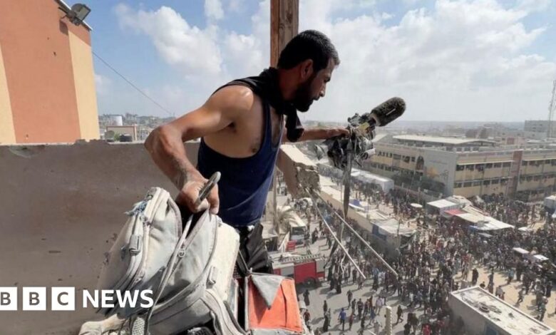 Israeli double strike on Gaza hospital - what we know