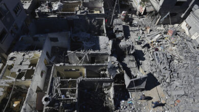 Scores killed trying to get food from an aid convoy during a ...