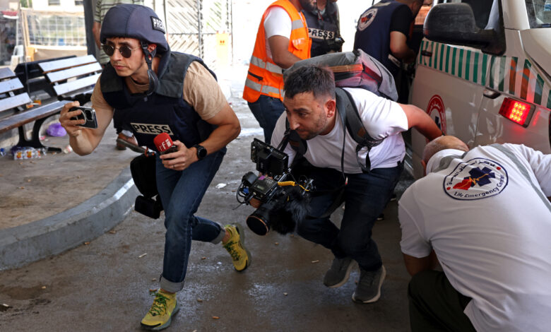 Palestine: Journalists under fire amid escalating violence in ...