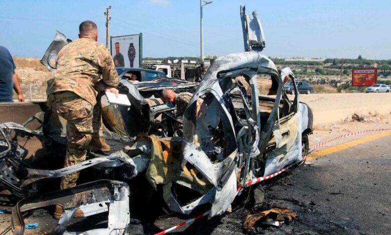 Blast at Hezbollah site in Lebanon kills 6 soldiers