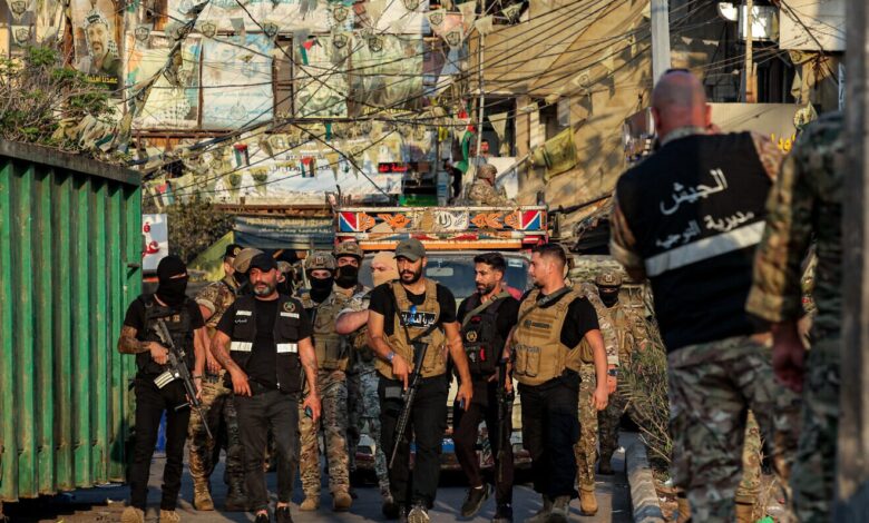 Lebanese army begins disarming Palestinian refugee camp in Beirut ...