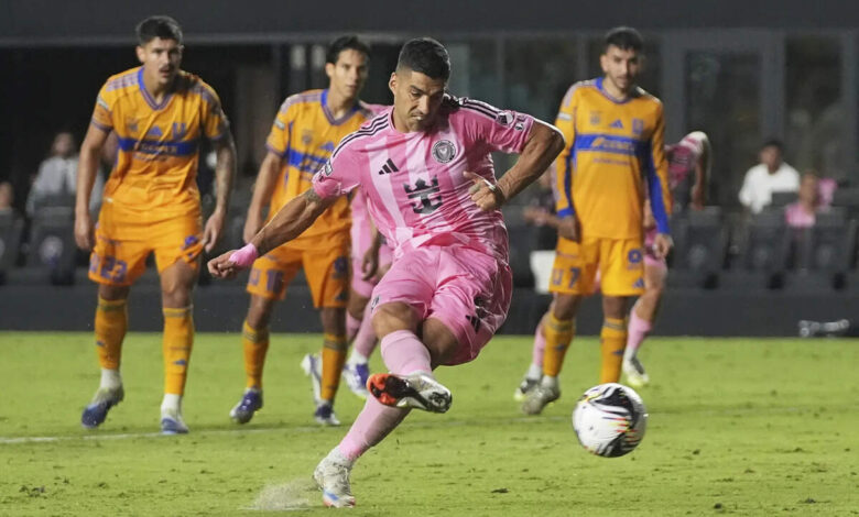 Suarez powers Messi-less Inter Miami to 2-1 win over Tigres in ...