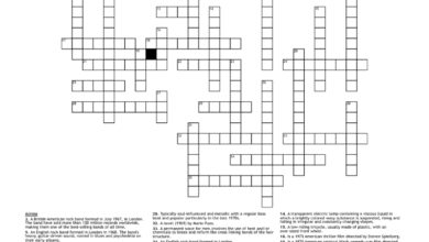 1970s Crossword Puzzle - WordMint