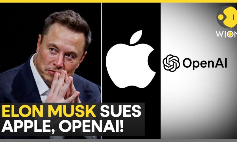 Elon Musk Sues Apple & OpenAI Over AI Monopoly Claims | xAI vs ChatGPT  Battle Heats Up | WION
