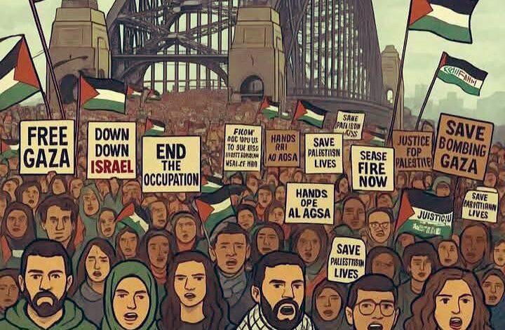 2025 Sydney Harbour Bridge protest - Wikipedia