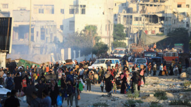 Fresh fighting in Gaza City means thousands of Palestinians must ...