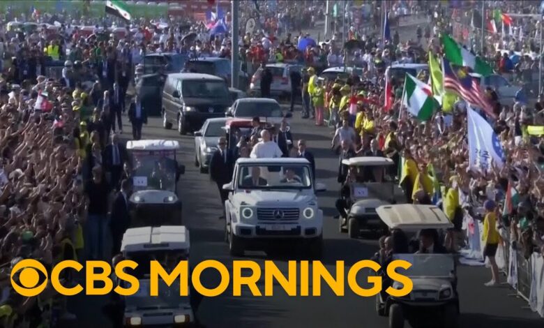 Pope Leo XIV addresses Gaza, Ukraine at youth festival