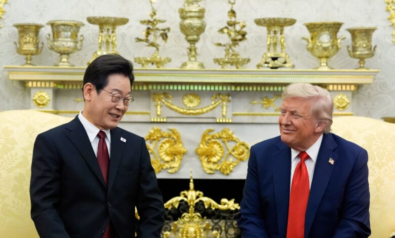 South Korea's Lee meets with Trump, promising to 'Make America ...