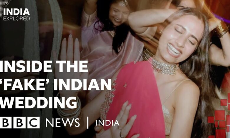 The big fat 'fake' Indian wedding: Gen Z's latest party trend | BBC News  India