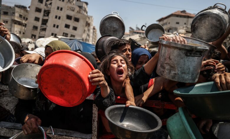 Worst-case' famine unfolding in Gaza, U.N.-backed report finds : NPR