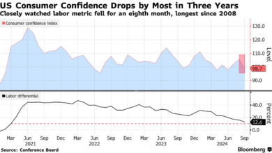 US Consumer Confidence Falls Most in Three Years on Labor Views ...