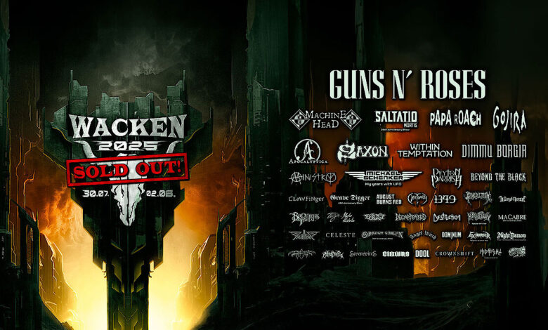 Rock and Roll Legend Guns N' Roses announce 2025 Tour Grand finale ...