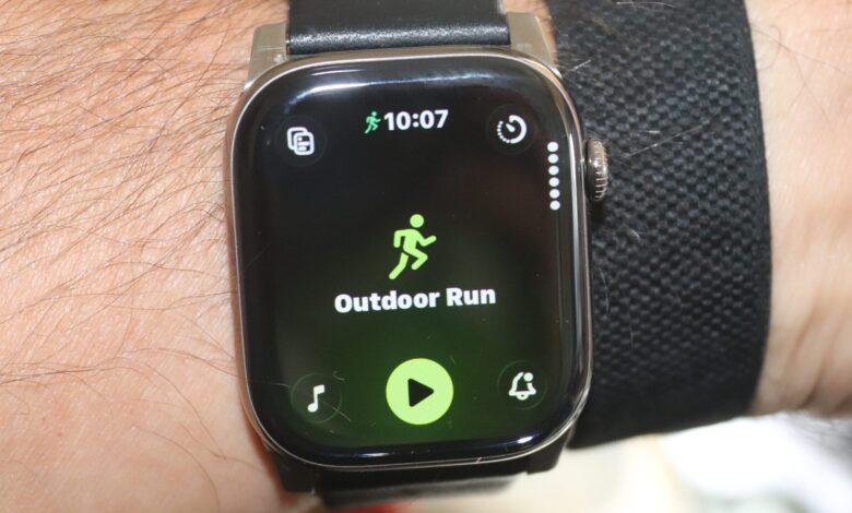 watchOS 26 - first run - I went for my first run on the new Apple ...