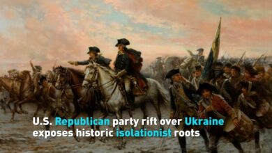 U.S. Republican party rift over Ukraine exposes historic isolationist roots
