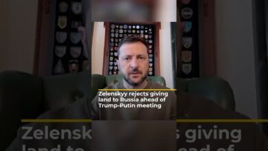 Zelenskyy rejects 'gifting land' to Russia ahead of Trump-Putin ...