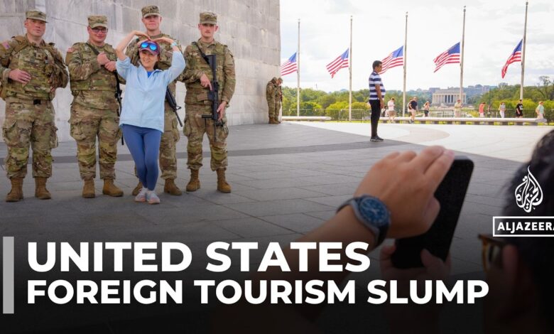 Foreign tourism to the US drops amid Trump-era policies