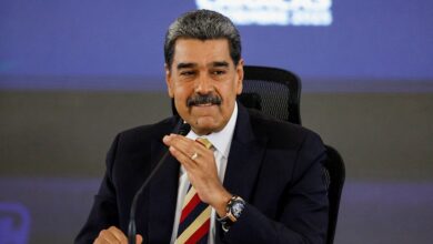 Venezuela's Maduro slams US naval buildup as military intervention ...