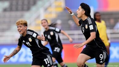 Football: Afghan women make statement on international stage – DW ...