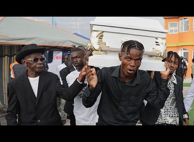 Haiti mourns victims killed by drone attack targeting gangs in  Port-au-Prince