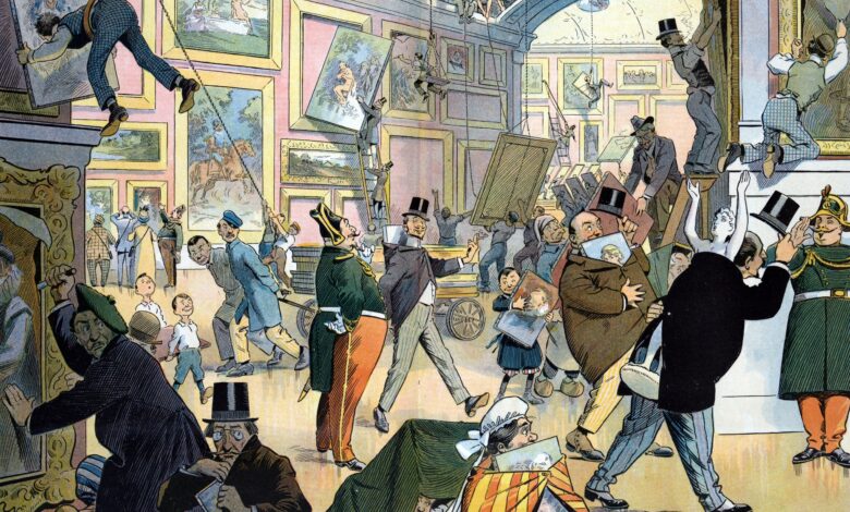 Louvre Museum robbery calls to mind other high-profile heists : NPR