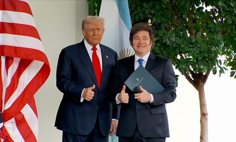 Trump says US will not 'waste our time' helping Argentina if Milei ...