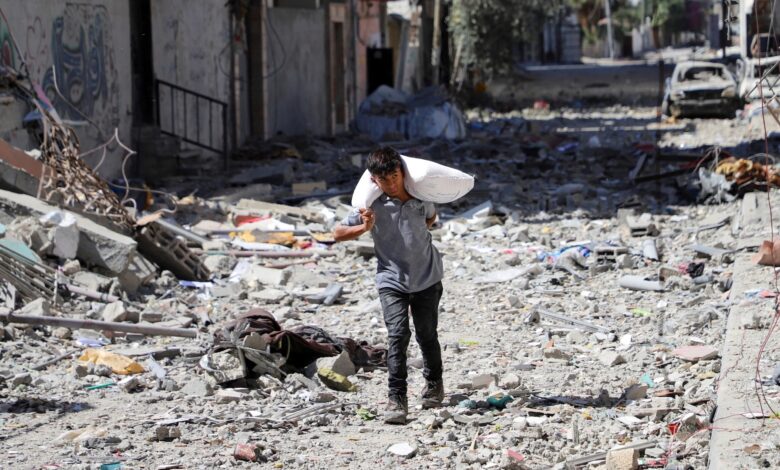 Palestinians in war-ravaged Gaza celebrate ceasefire news, joy in ...