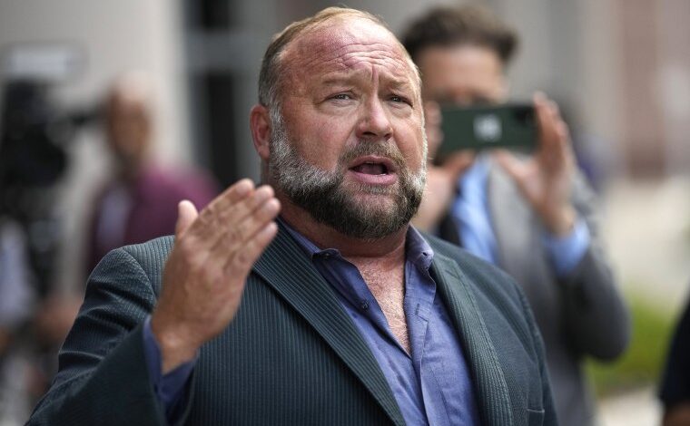 Supreme Court turns away Alex Jones' attempt to block $1.5B ...