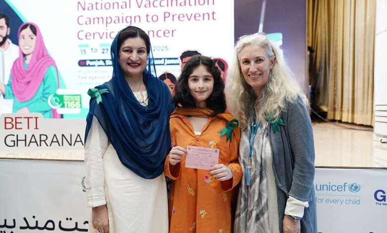 Pakistan introduces HPV vaccine to protect girls from cervical ...