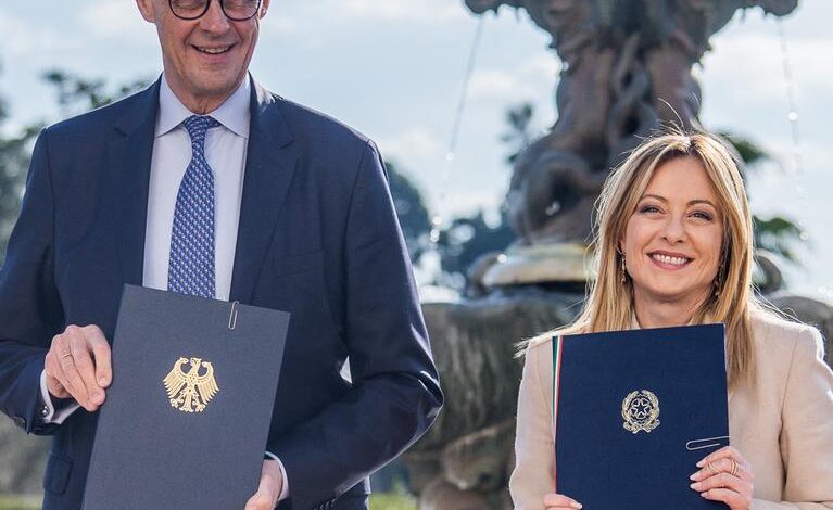 Germany news: Berlin, Rome sign cooperation agreement