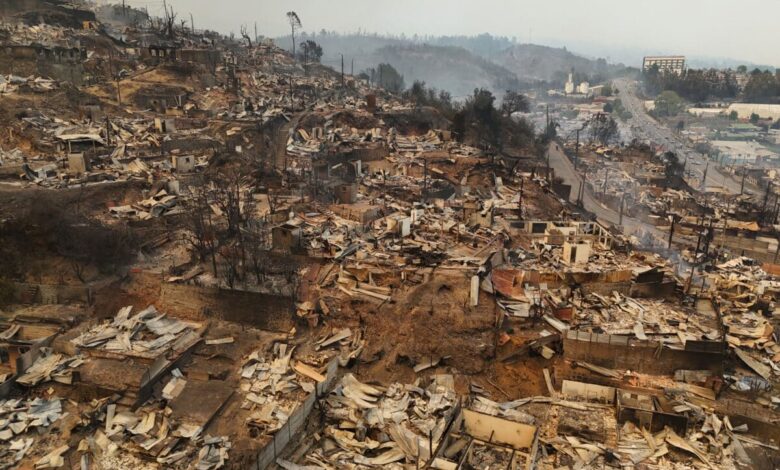 Chile declares emergency as wildfires kill at least 18