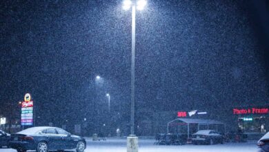 Weather influencers flood social media ahead of winter storm : NPR