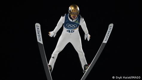 The German Olympic ski jump winner with a fear of heights