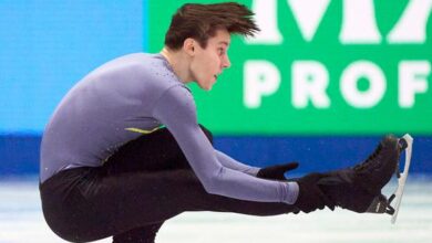 Ukraine's Olympic skater has dad and country front of mind