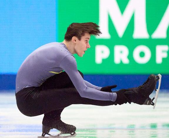 Ukraine's Olympic skater has dad and country front of mind