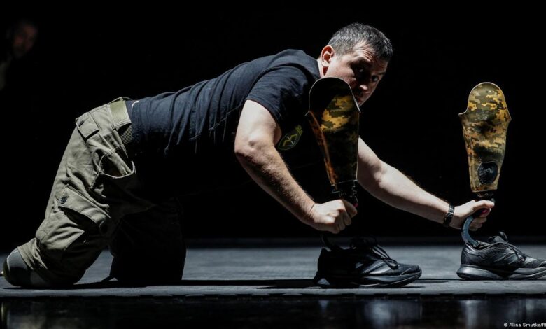 Ukrainian veterans finding a new life on stage